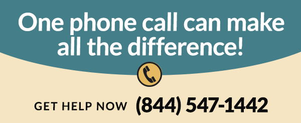 One phone call can make all the difference! Get help now (844) 547-1442